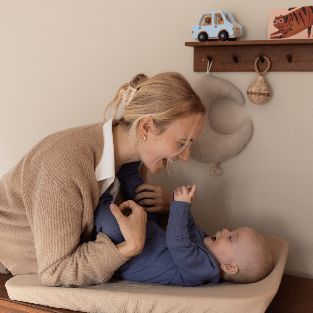 Pyjama met voetjes | Essential Blauw