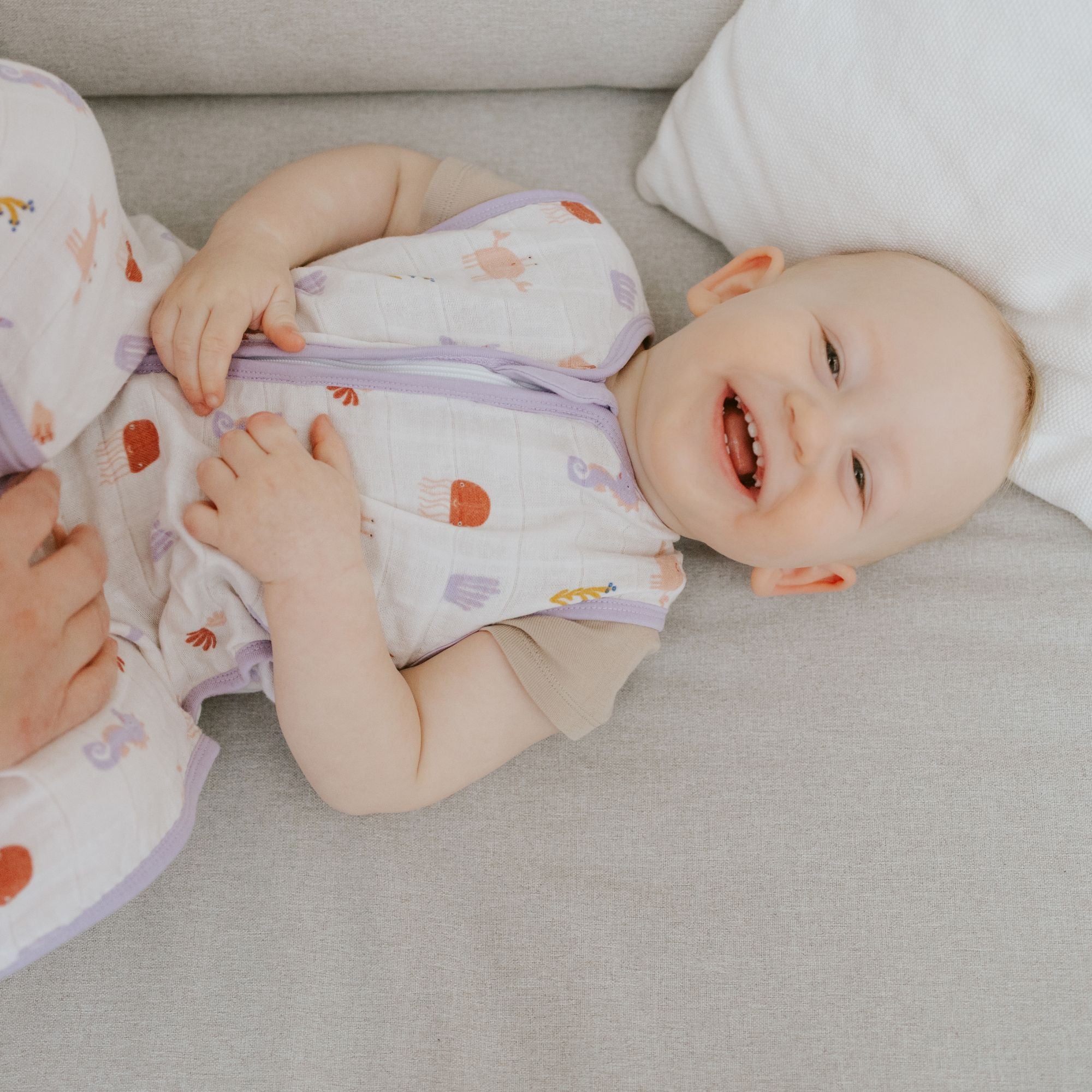 Mousseline slaapzak 0.5 TOG | Community Design Onder Water