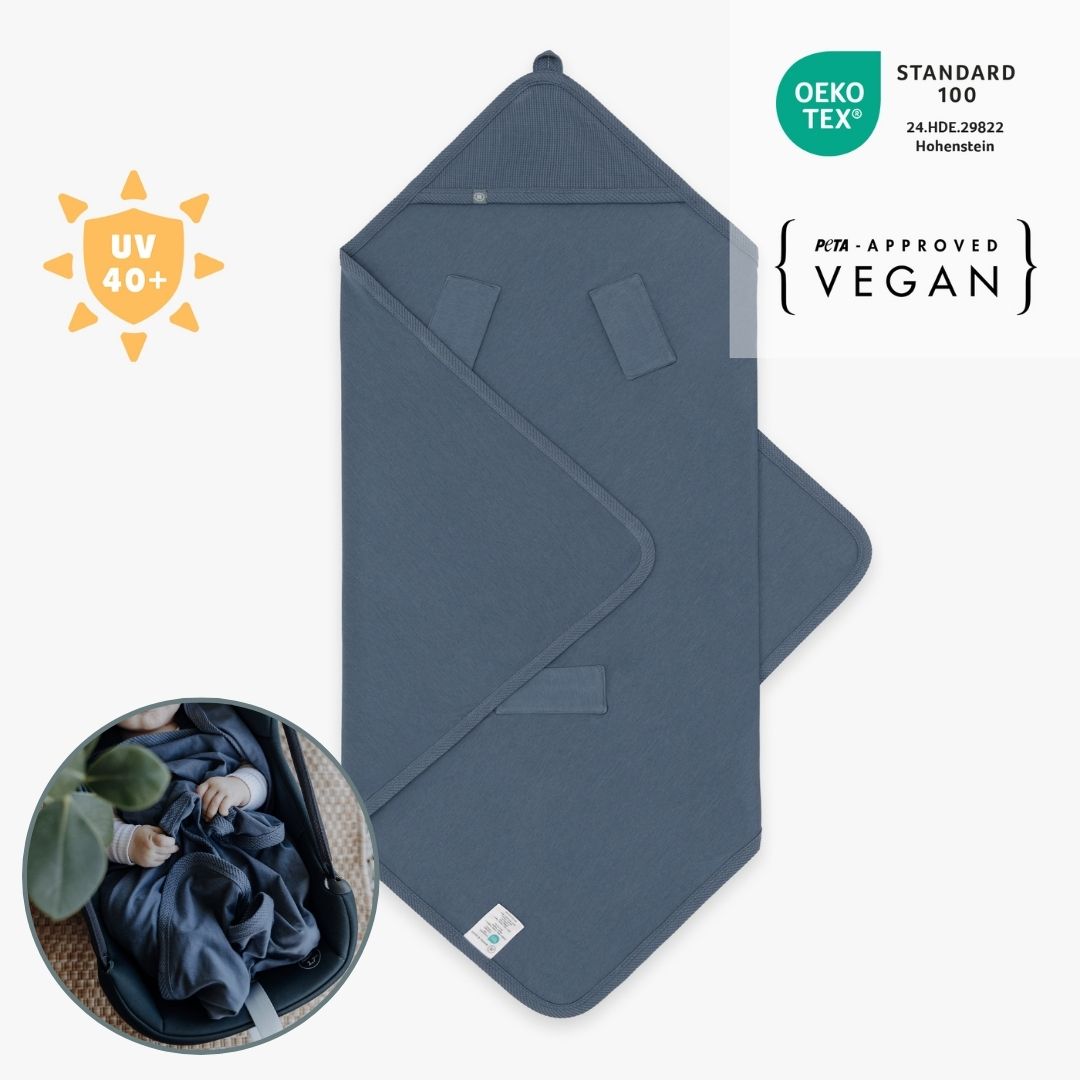 Omslagdoek met UV-bescherming | Essential Blauw