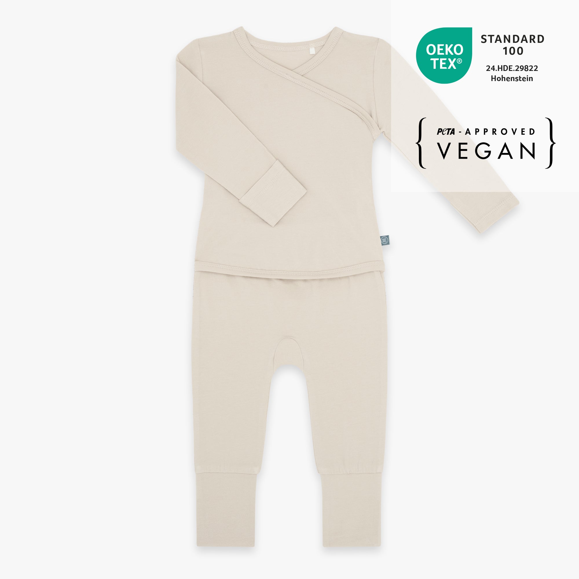 Easy-on Boxpak met Lange Mouwen | Essential Beige