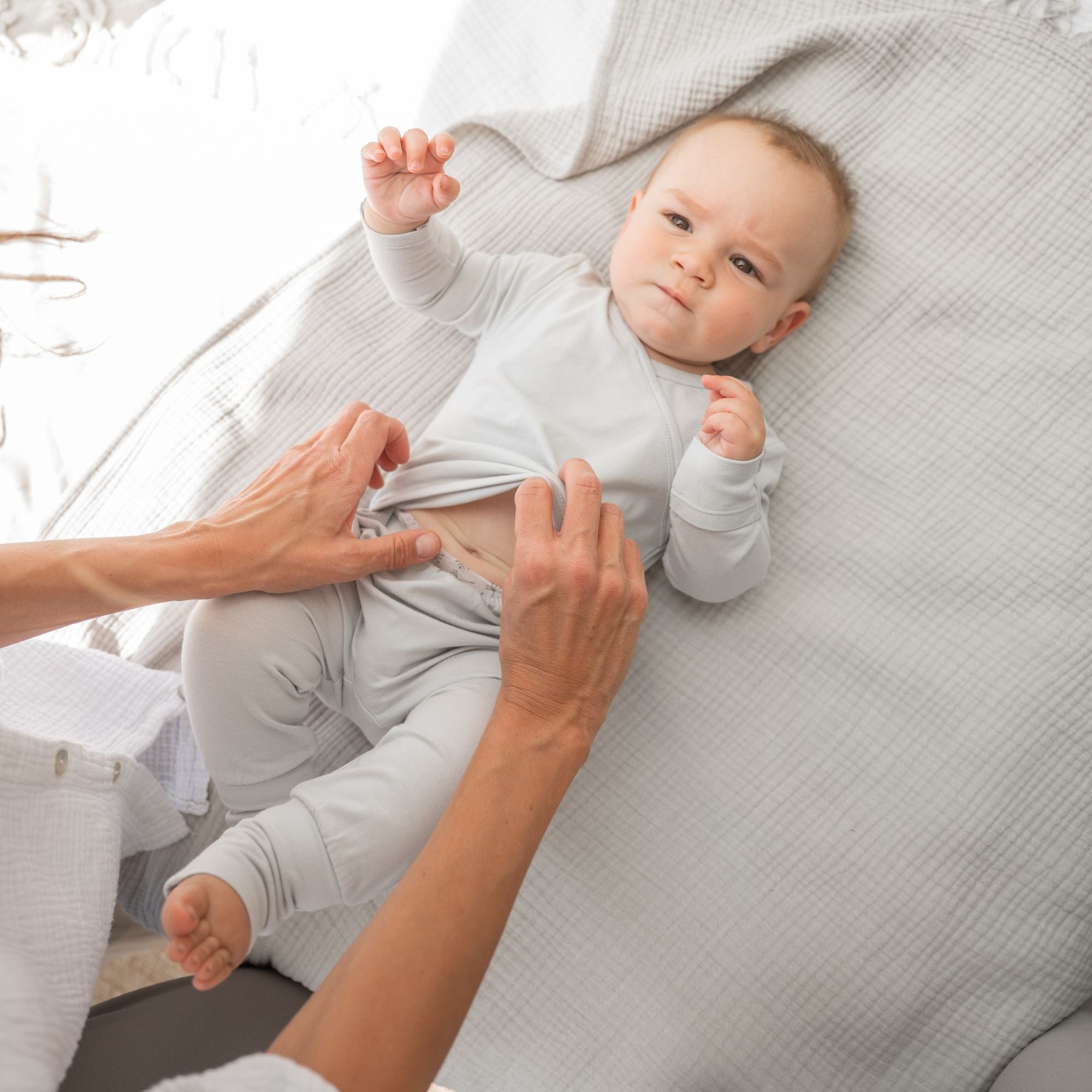 Easy-on Boxpak met Lange Mouwen | Essential Grijs