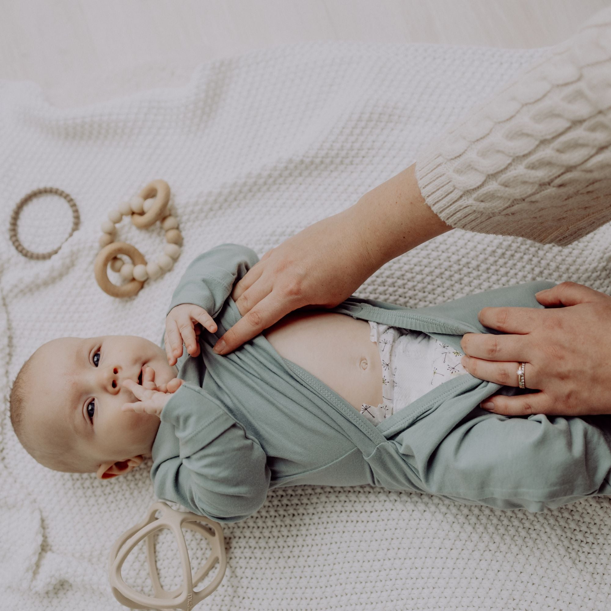 Easy-on Boxpak met Lange Mouwen | Essential Mint