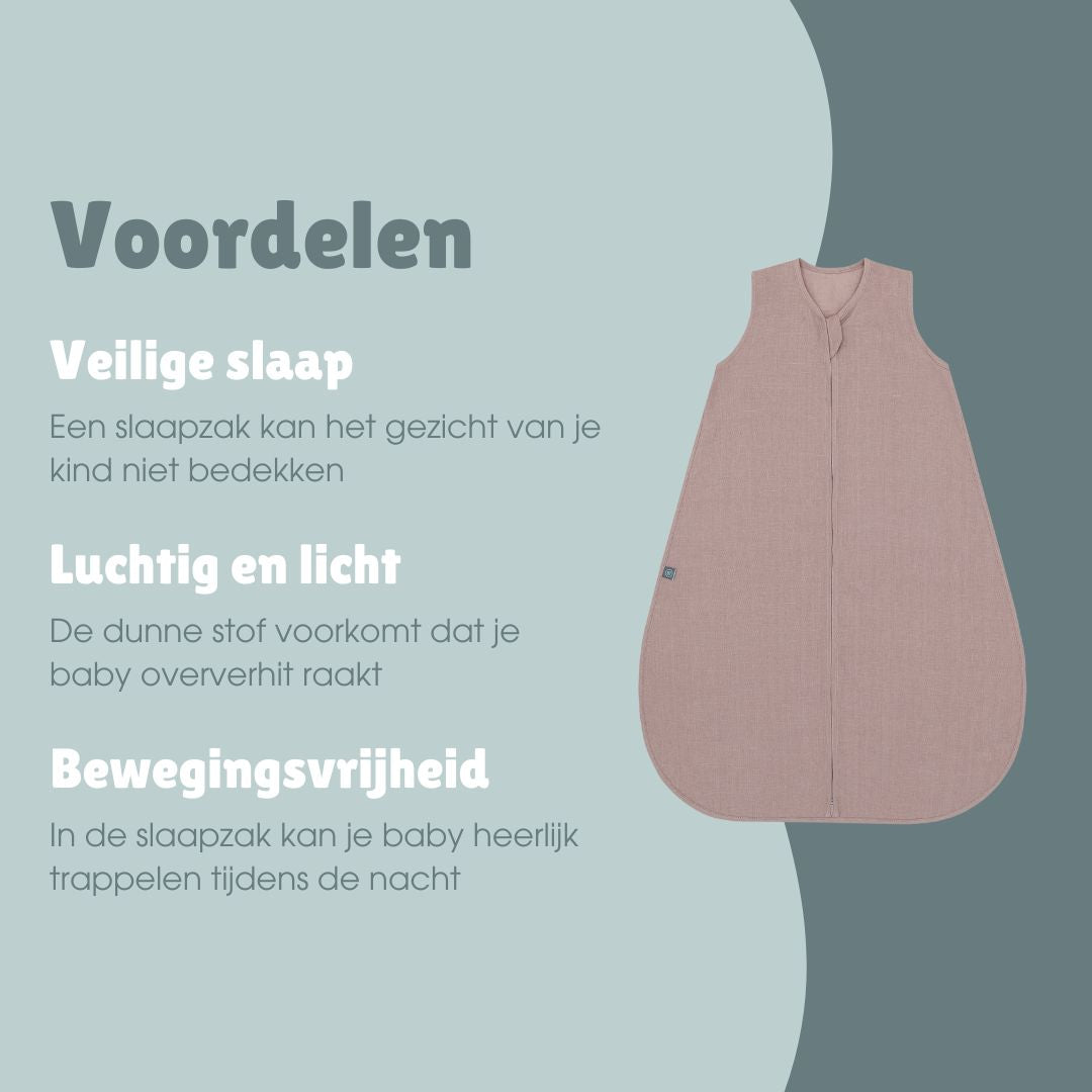 Linnen slaapzak 0.5 TOG | Essential Berry