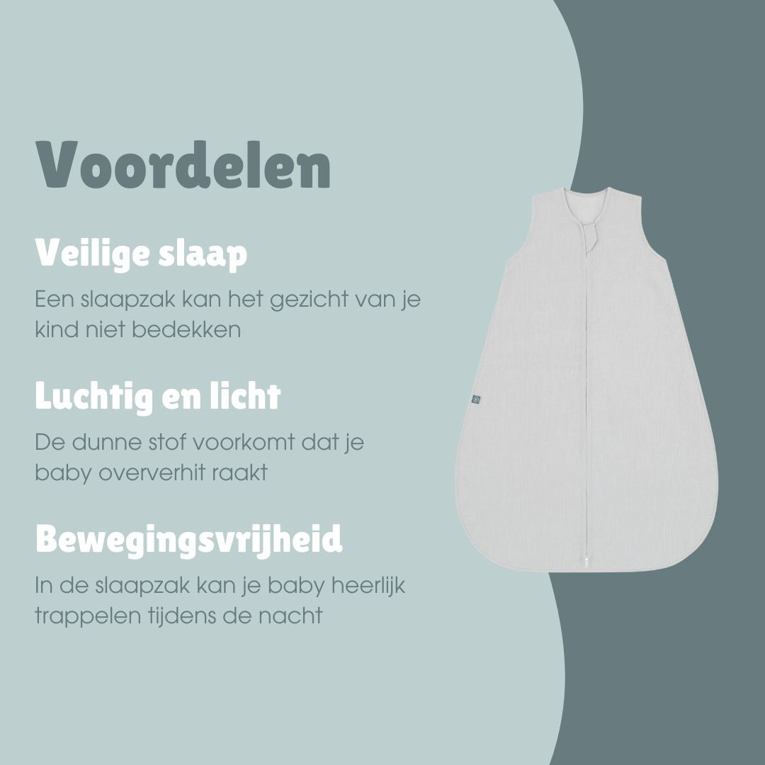 Linnen slaapzak 0.5 TOG | Essential Grijs