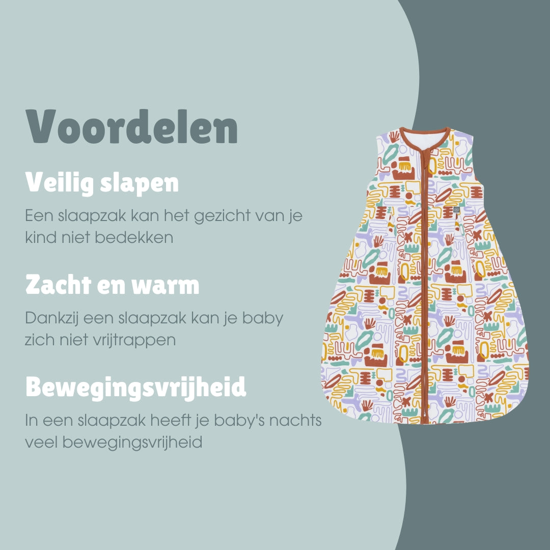 Slaapzak 1.0 TOG | Bonte Vormen
