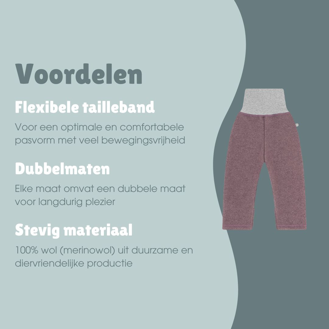 Wollen broek | Essential Berry
