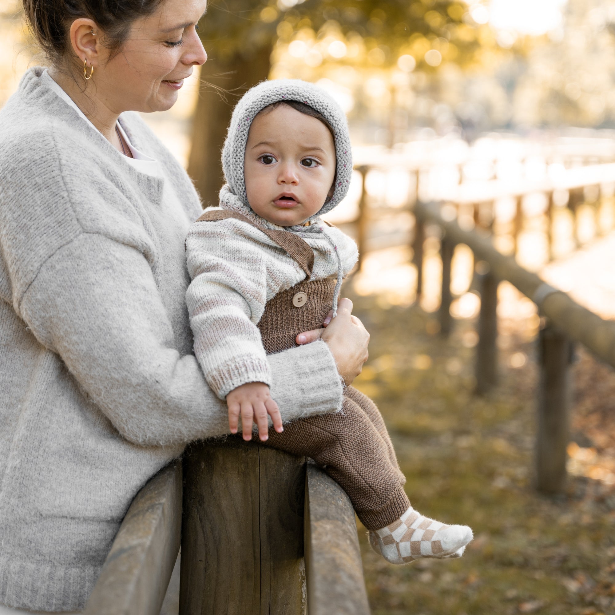 Merinowollen breibroek | Essential Taupe