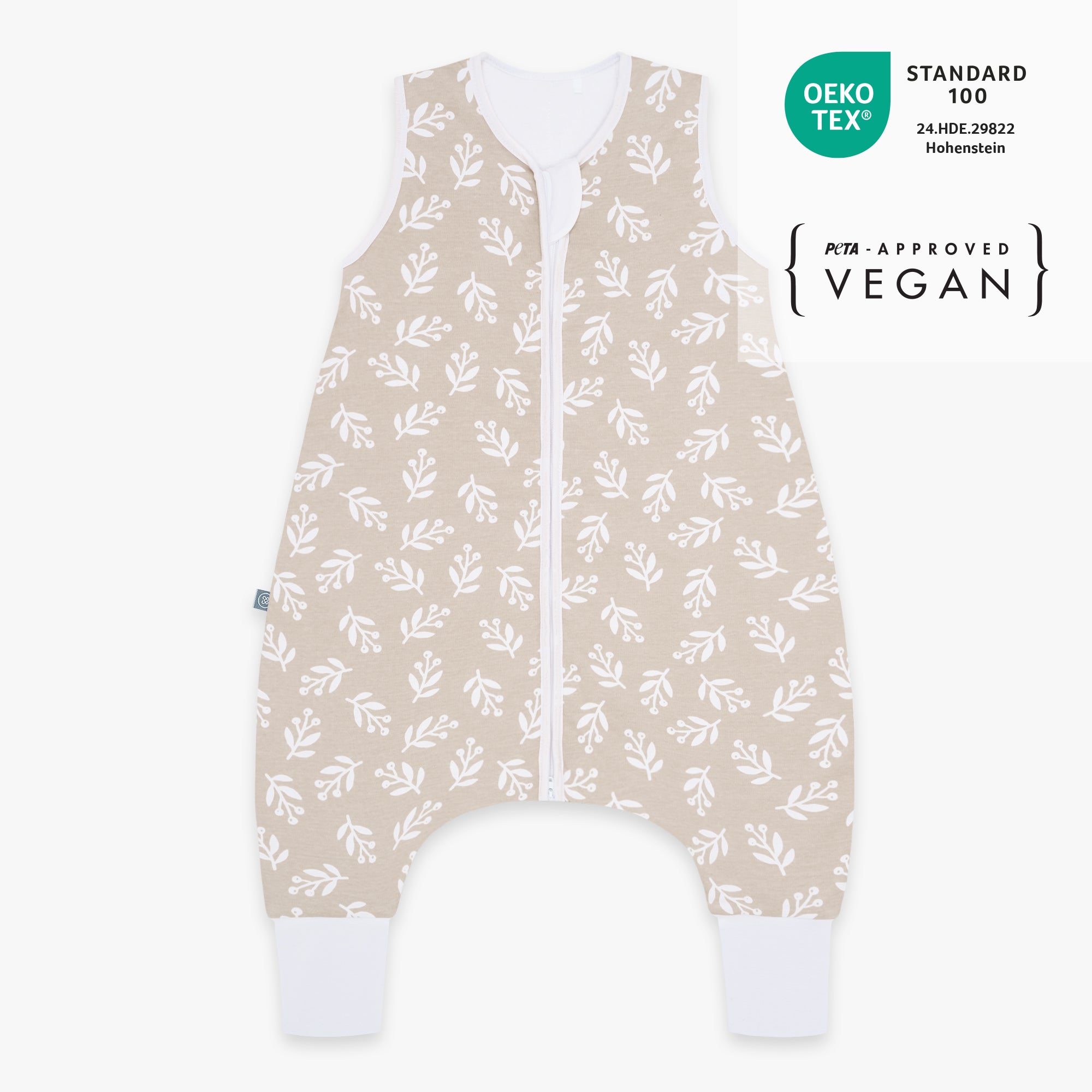 Slaapzak met voetjes 2.5 TOG | Floral Sand