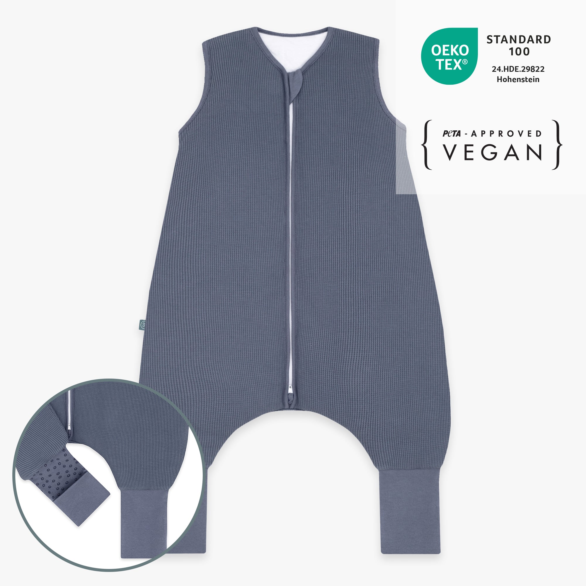 Slaapzak met omslagvoet 2.5 TOG | Essential Blauw