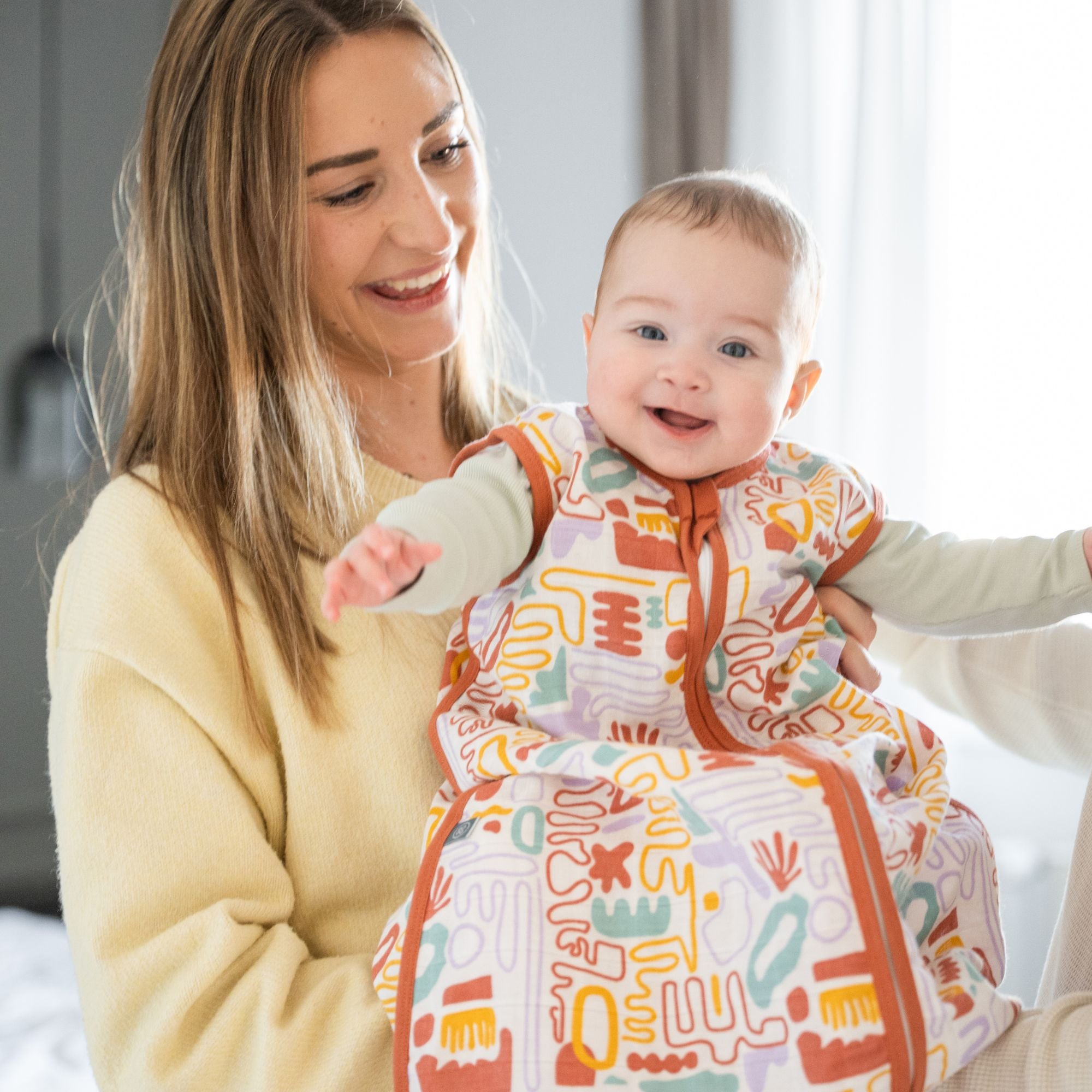 Mousseline slaapzak 0.5 TOG | Bonte Vormen