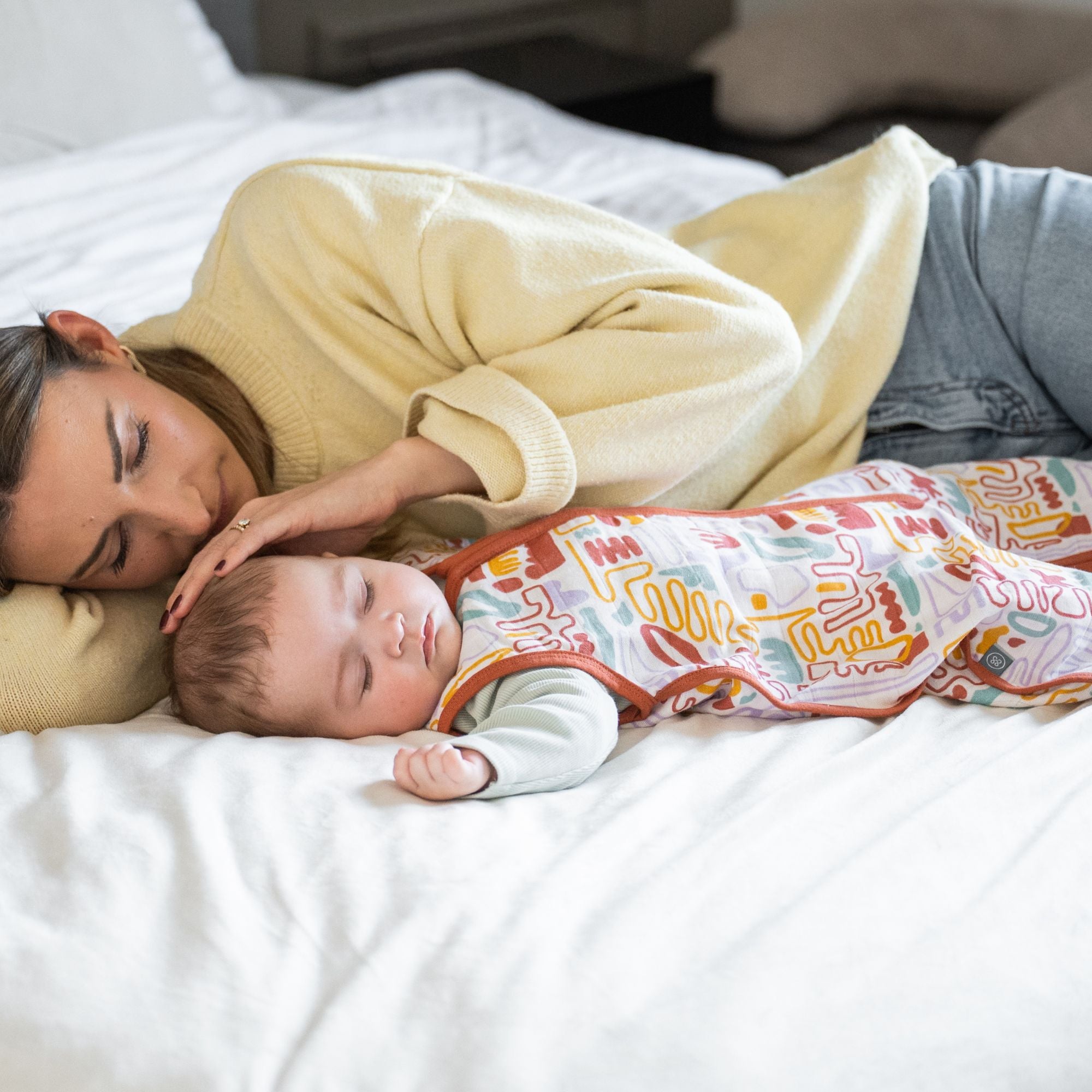 Mousseline slaapzak 0.5 TOG | Bonte Vormen