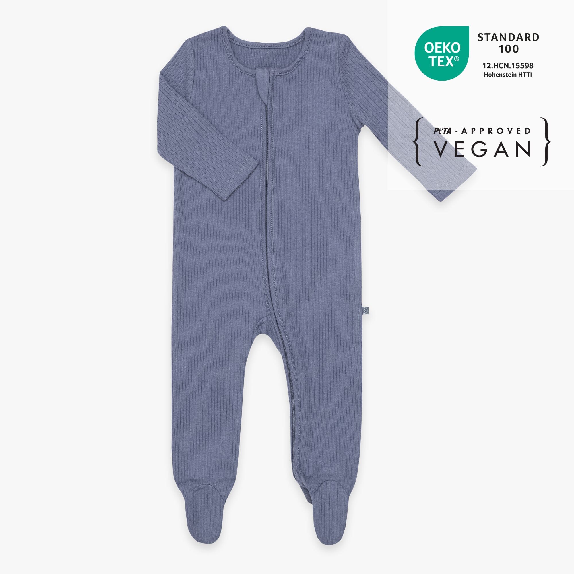 Pyjama met voetjes | Essential Blauw