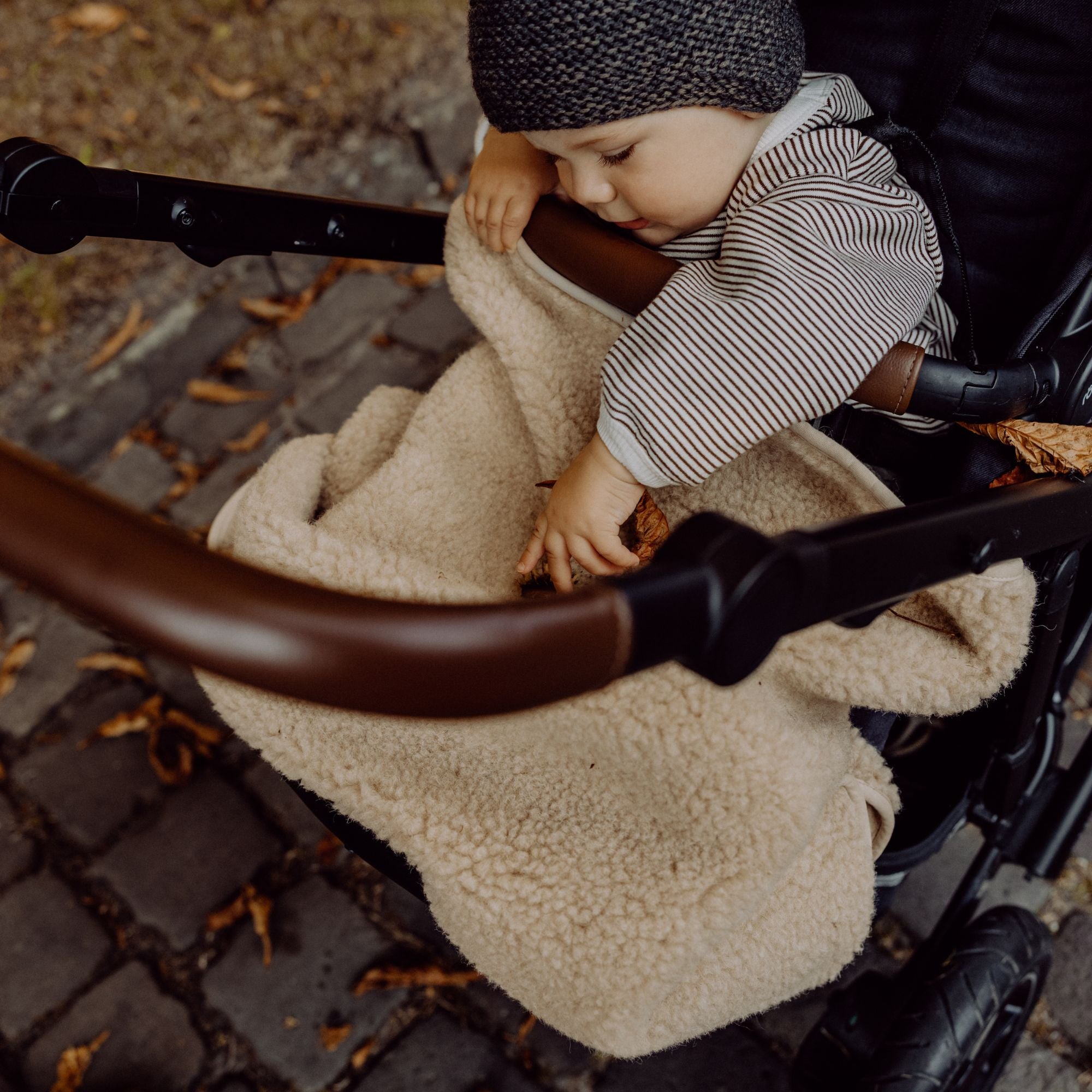 Merinowollen teddydekentje | Essential Beige