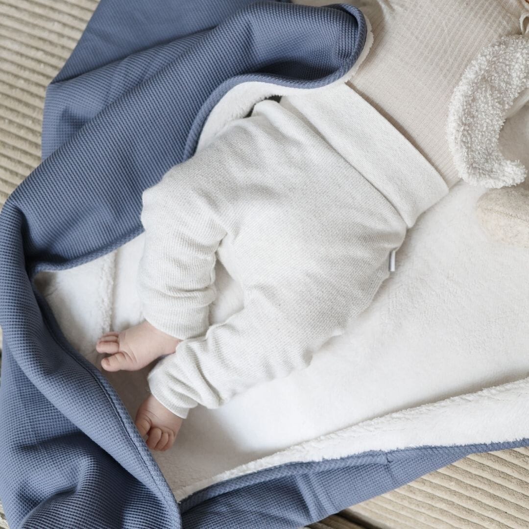 Winter babydekentje | Essential Blauw