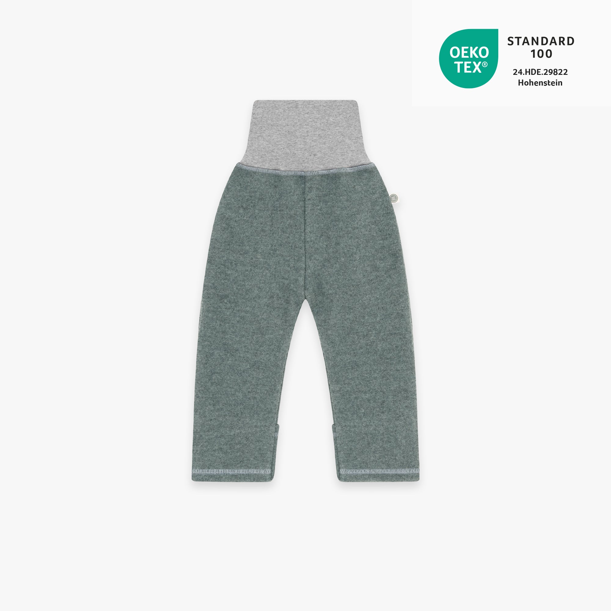 Wollen broek | Essential Mint