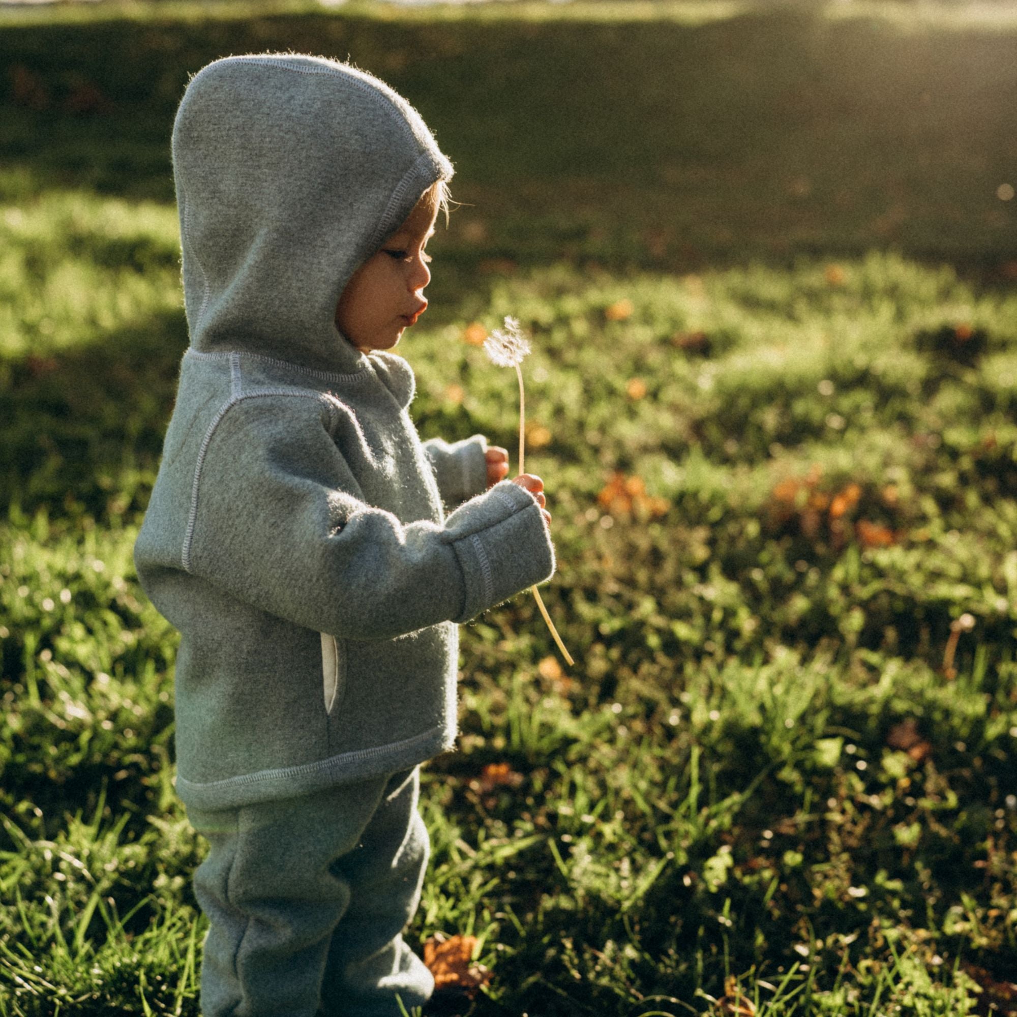 Wollen broek | Essential Mint