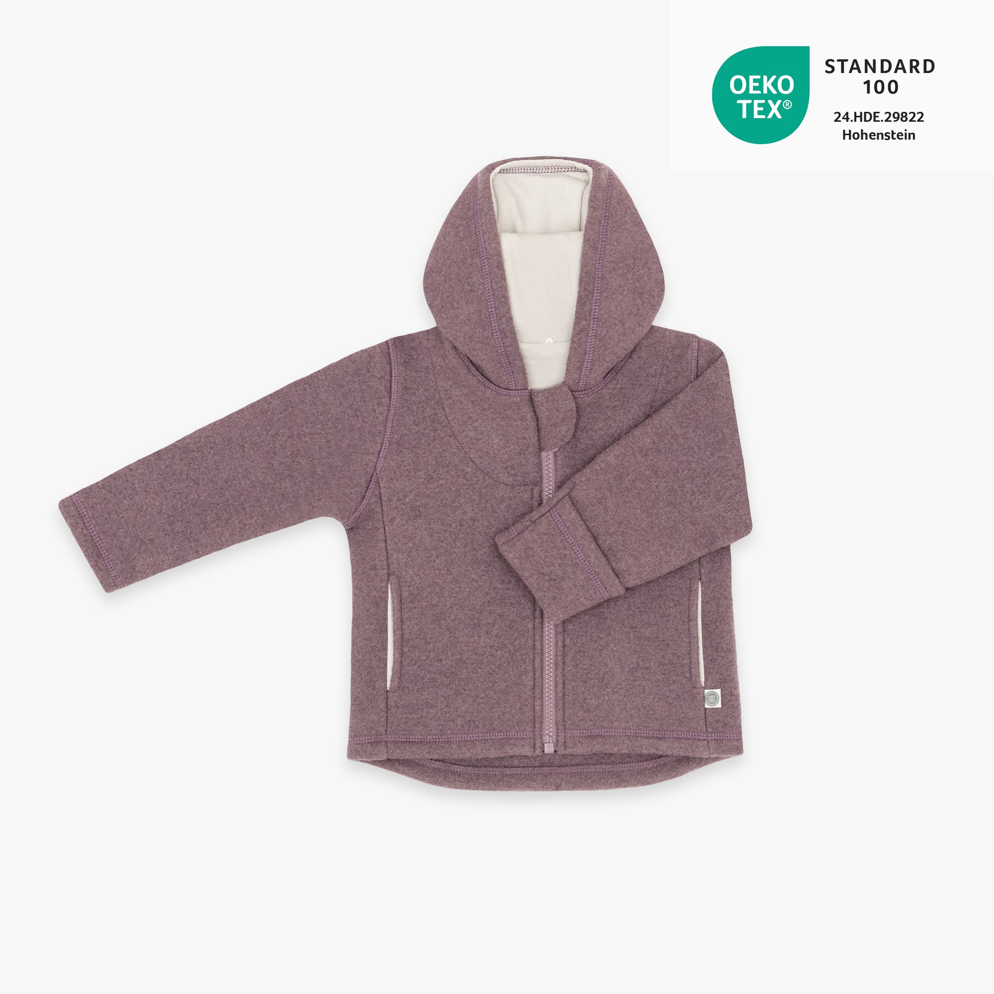 Wollen jas | Essential Berry