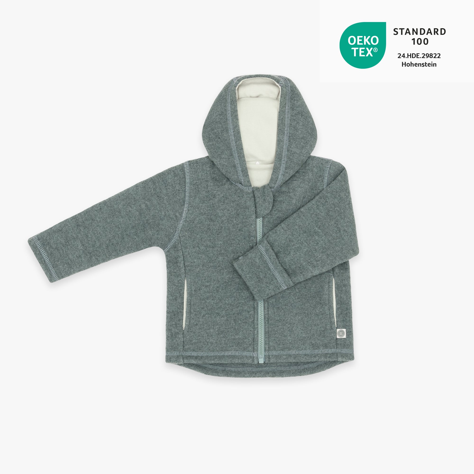 Wollen jas | Essential Mint