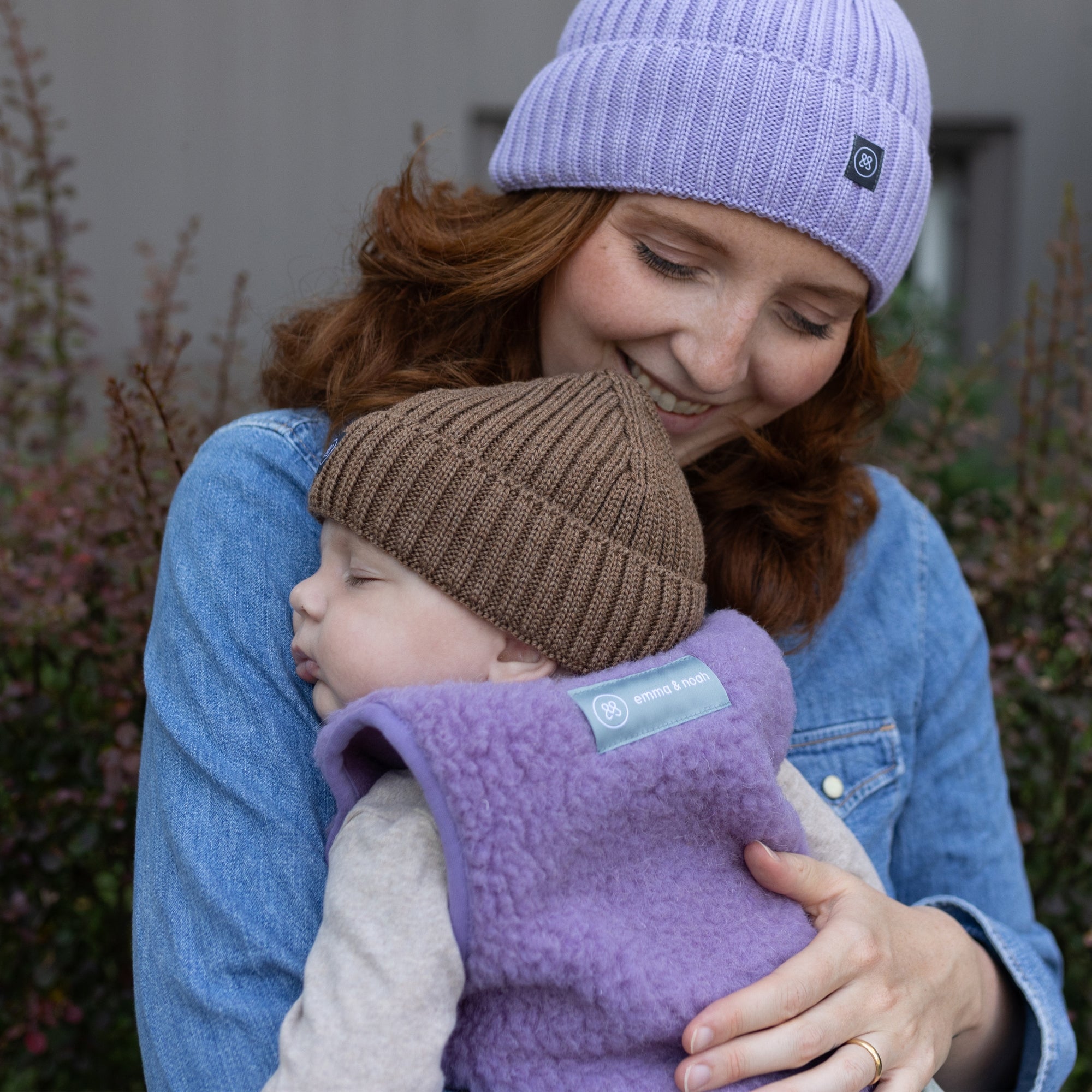 Merinowollen muts kind | Essential Taupe