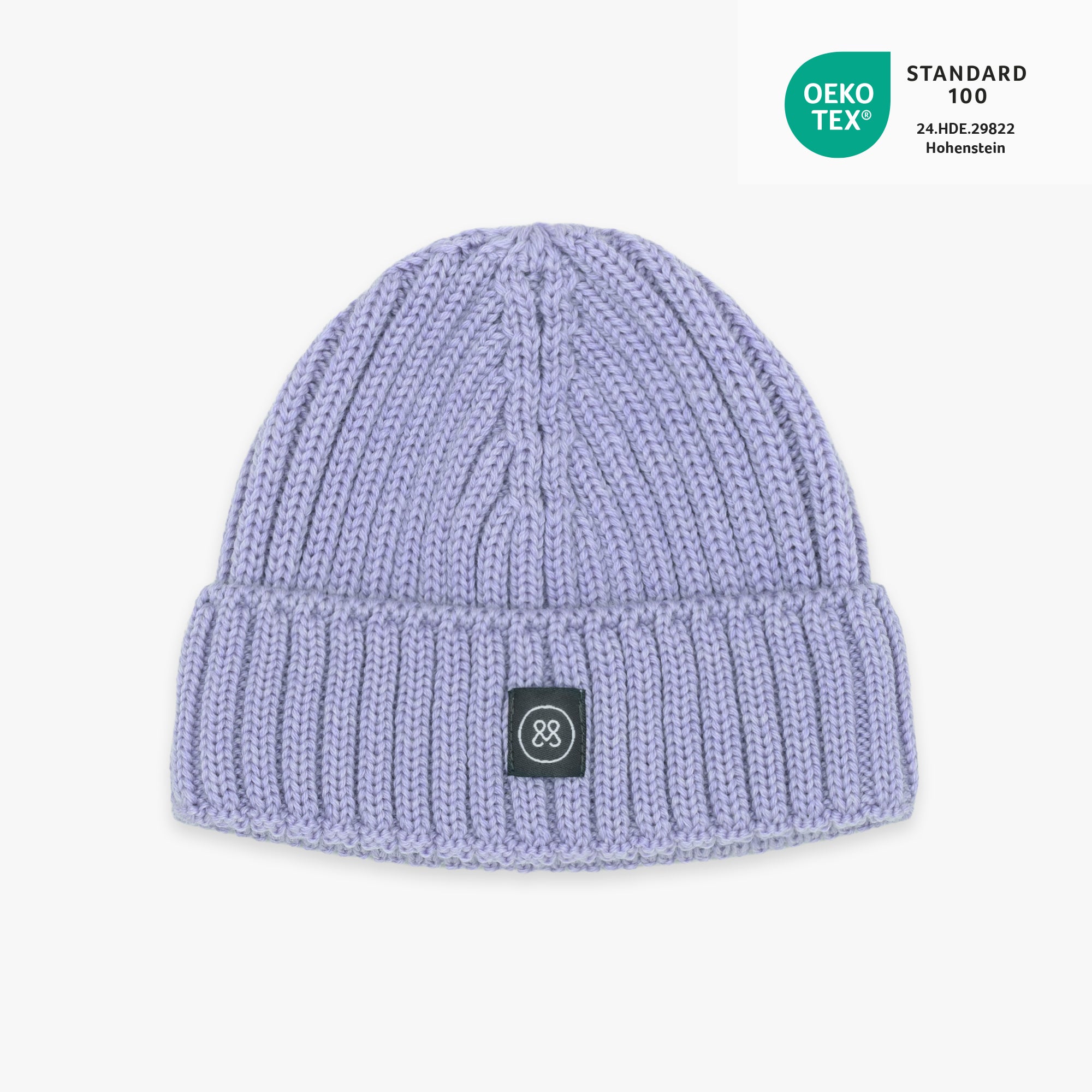 Merinowollen muts kind | Essential Lavendel